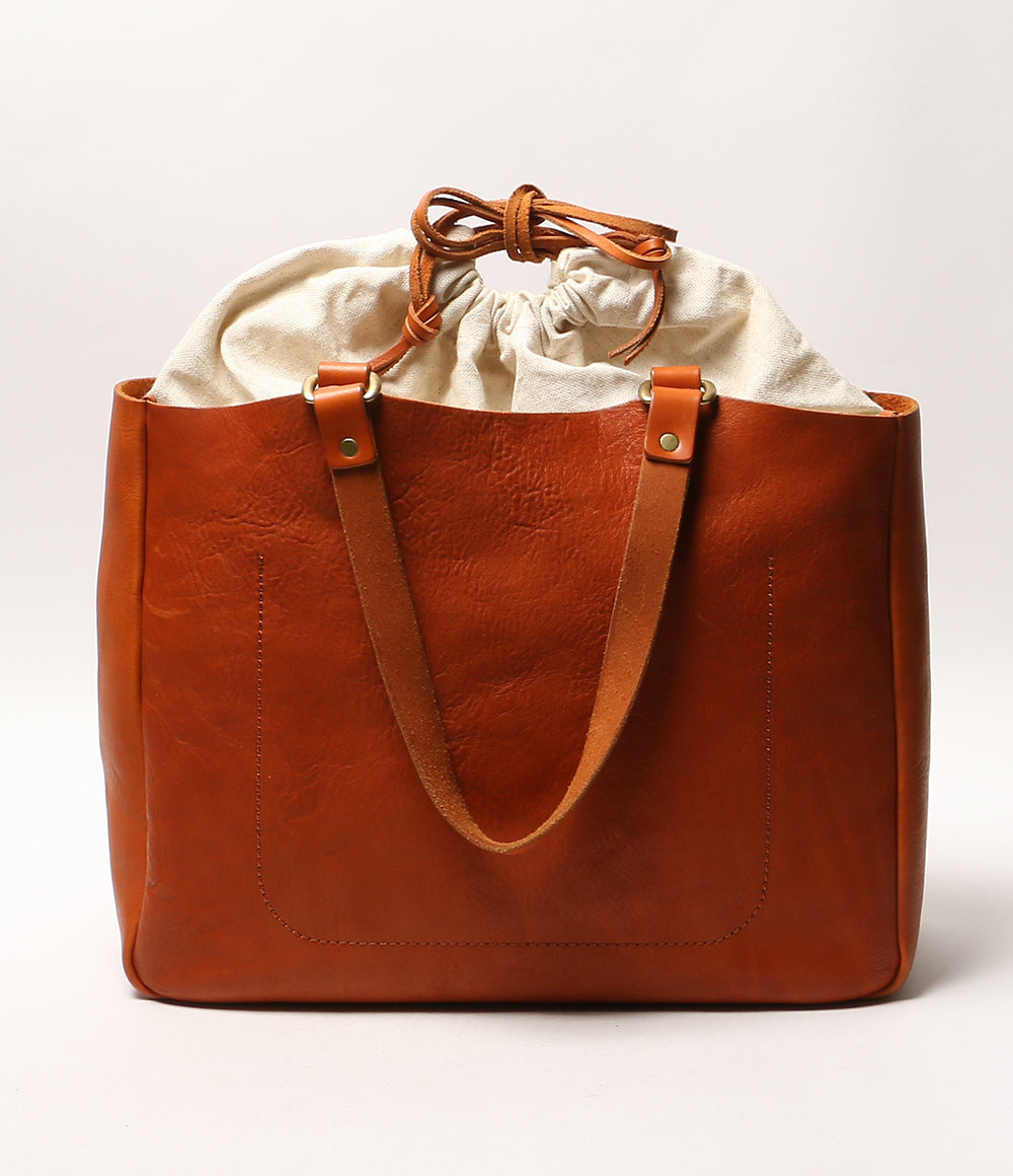 美品 スロー ボーノ Tote Bag Width Type 保存袋 茶 Bono - Tote Bag