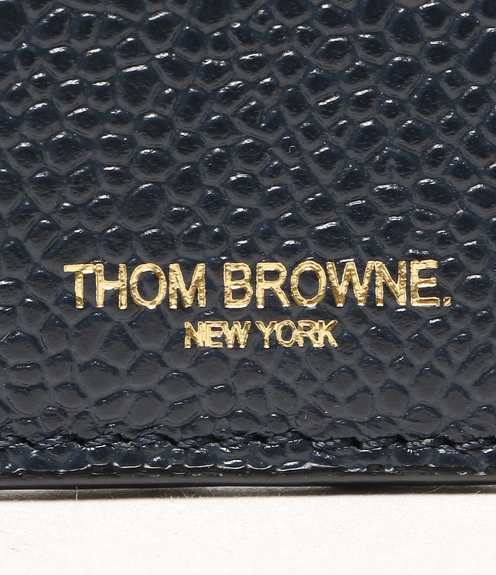 美品 THOM BROWNE カードケース シングルカードホルダー MAW193A-00198