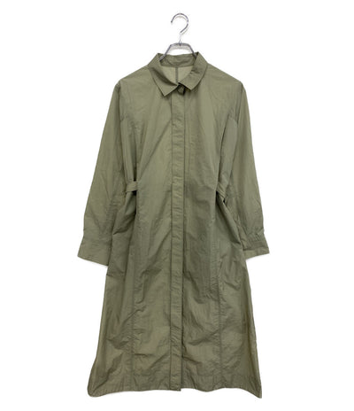 L'EQUIPE レキップ 長袖ワンピース ハイカウントヴィンテージクロスワンピース 26ss B5562FOP017 レディース SIZE 38