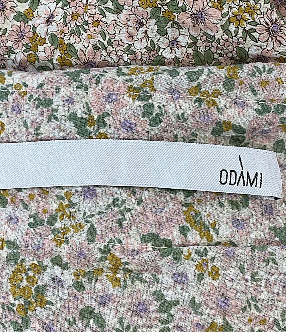 odami オダミ ノースリーブワンピース フラワープリント レディース SIZE -