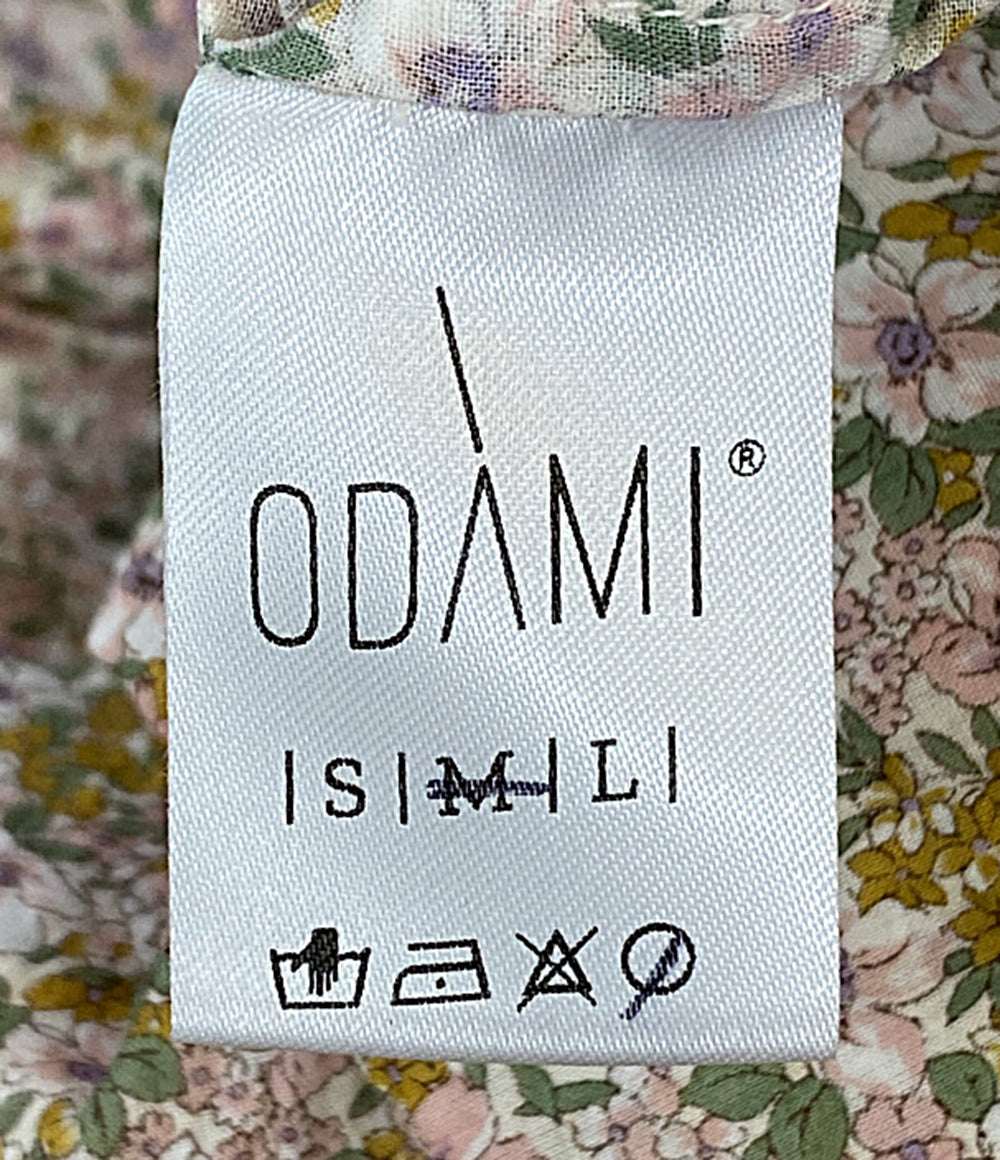 odami オダミ ノースリーブワンピース フラワープリント レディース SIZE -
