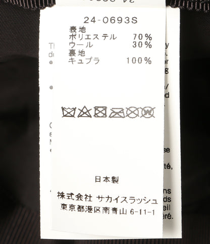 美品 sacai キャップ カーキ 24-0693S メンズ サカイ