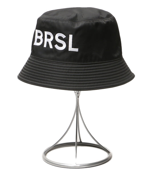 美品 Borsalino ハット BRSL ブラック メンズ SIZE L ボルサリーノ