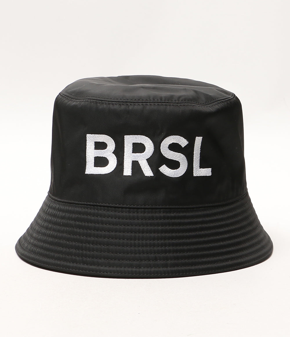 美品 Borsalino ハット BRSL ブラック メンズ SIZE L ボルサリーノ