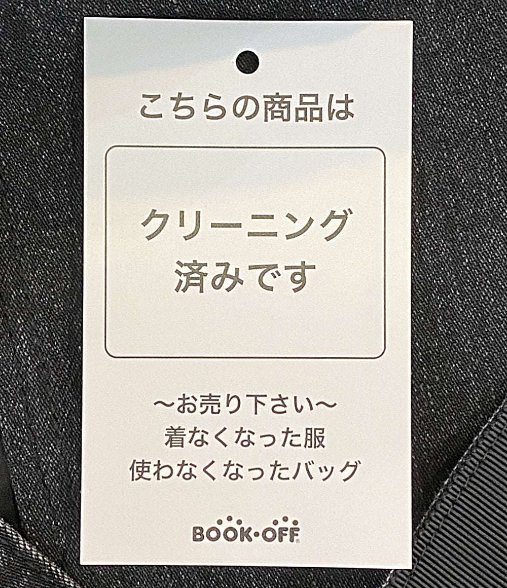 sacai 半袖ワンピース シフォン切替デニムワンピ 19-04572 レディース SIZE 1 サカイ