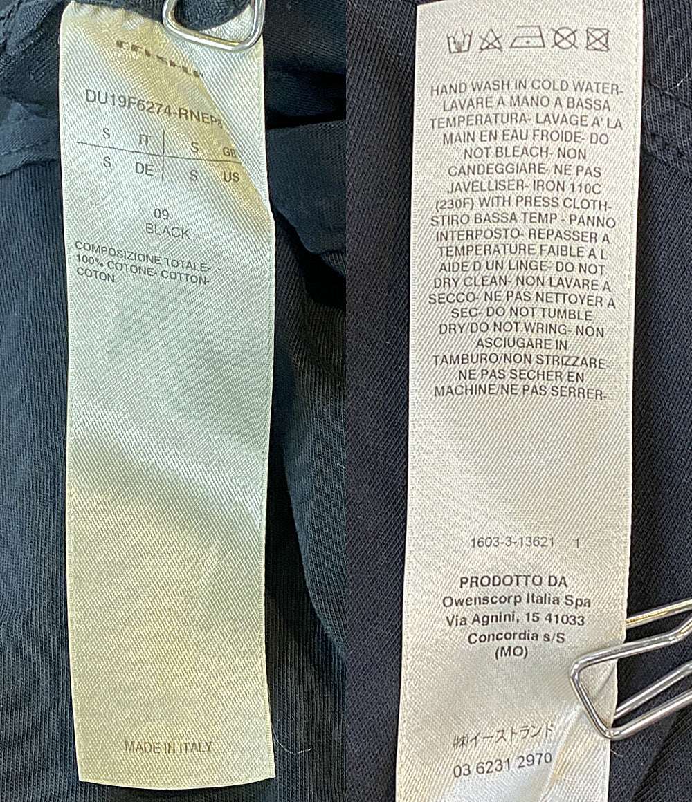 RICK OWENS 半袖Ｔシャツ DRKSHDW ブラック 19ss DU19F6274 メンズ SIZE S リックオウエンス