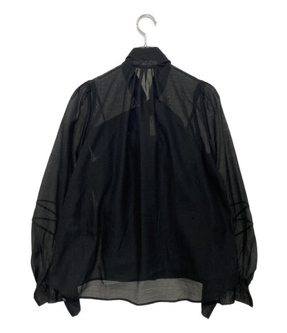FRAY I.D 長袖シャツ オーガンジーボウタイブラウス FWFB234216 レディース SIZE F フレイアイ・ディー
