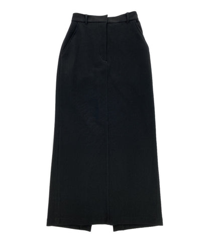 CLANE スカート ブラック RIB STRIPE STRAIGHT 16109-6102 レディース SIZE 2 クラネ