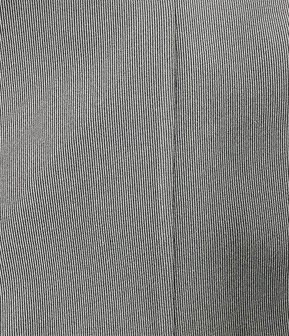 CLANE スカート ブラック RIB STRIPE STRAIGHT 16109-6102 レディース SIZE 2 クラネ