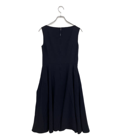FOXEY NEW YORK ノースリーブワンピース ネイビー 42994-NA000604T レディース SIZE 40 フォクシー ニューヨーク