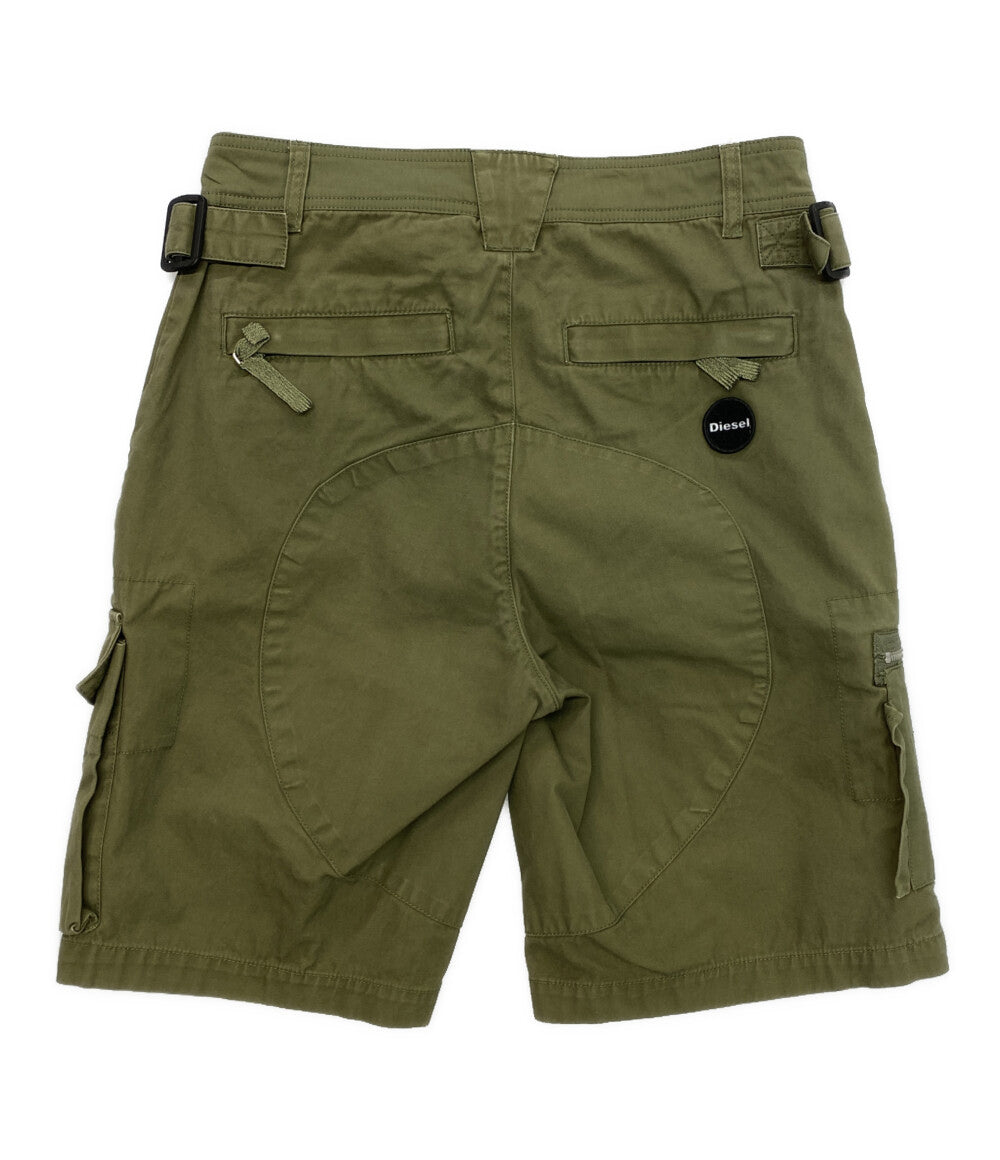 DIESEL ハーフカーゴパンツ カーゴショーツ カーキ A02341-P メンズ