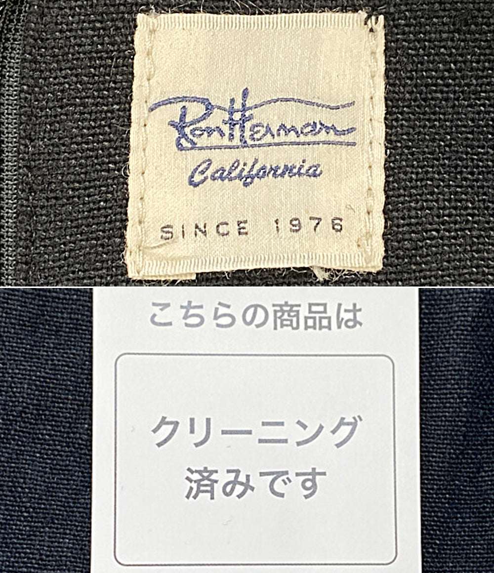 Ron Herman 24ss コットンリネンノースリーブワンピース ブラック