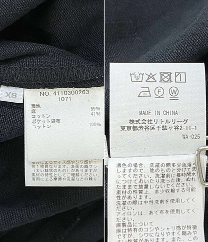 Ron Herman 24ss コットンリネンノースリーブワンピース ブラック レディース SIZE XS ロンハーマン