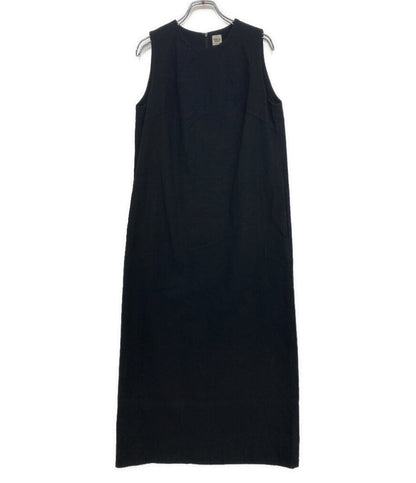 Ron Herman 24ss コットンリネンノースリーブワンピース ブラック レディース SIZE XS ロンハーマン