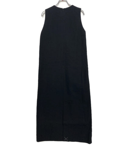Ron Herman 24ss コットンリネンノースリーブワンピース ブラック レディース SIZE XS ロンハーマン