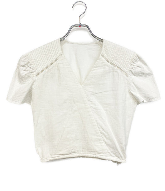 BORDERS AT BALCONY カットソー ホワイト BD2011-3N-24 レディース SIZE 38 ボーダーズ アット バルコニー