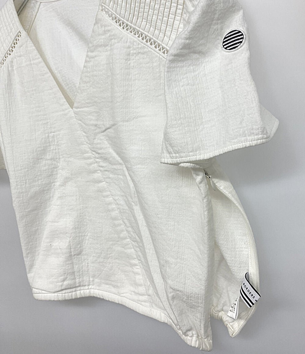 BORDERS AT BALCONY カットソー ホワイト BD2011-3N-24 レディース SIZE 38 ボーダーズ アット バルコニー