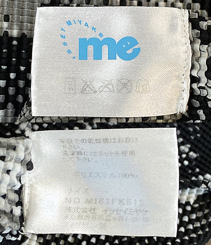 美品 ISSEY MIYAKE 半袖Ｔシャツ グラフィックプリントストレッチプリーツTシャツ MI81FK515 レディース SIZE - イッセイミヤケ
