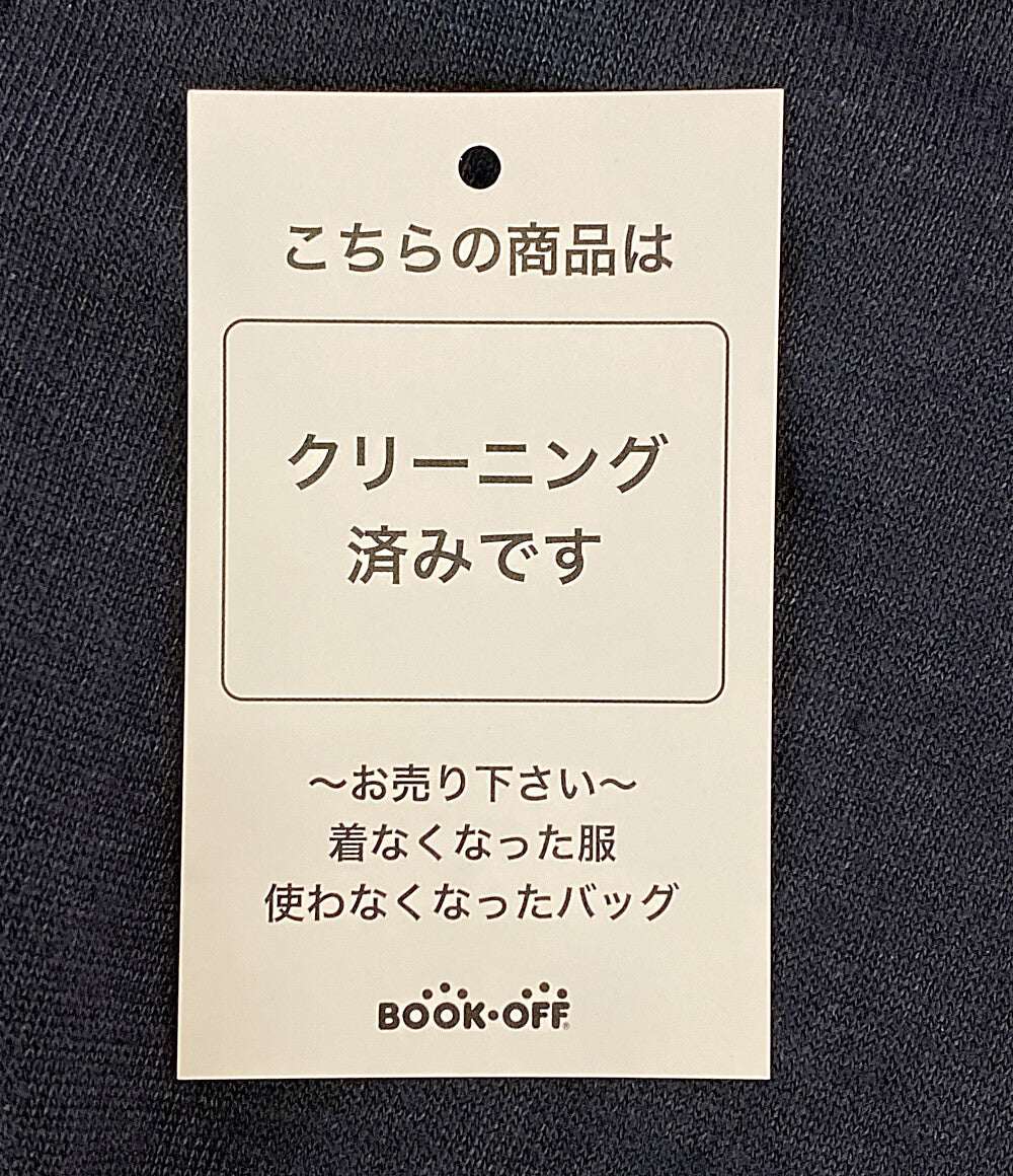 Jil sander 半袖ニット ヘンリーネック リネン ネイビー JSMM702000MM327008A メンズ SIZE M ジルサンダー