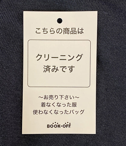 Jil sander 半袖ニット ヘンリーネック リネン ネイビー JSMM702000MM327008A メンズ SIZE M ジルサンダー
