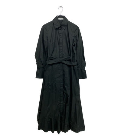 Kei Shirahata ケイシラハタ 長袖ワンピース ブラック 16WF0201012 レディース SIZE 1