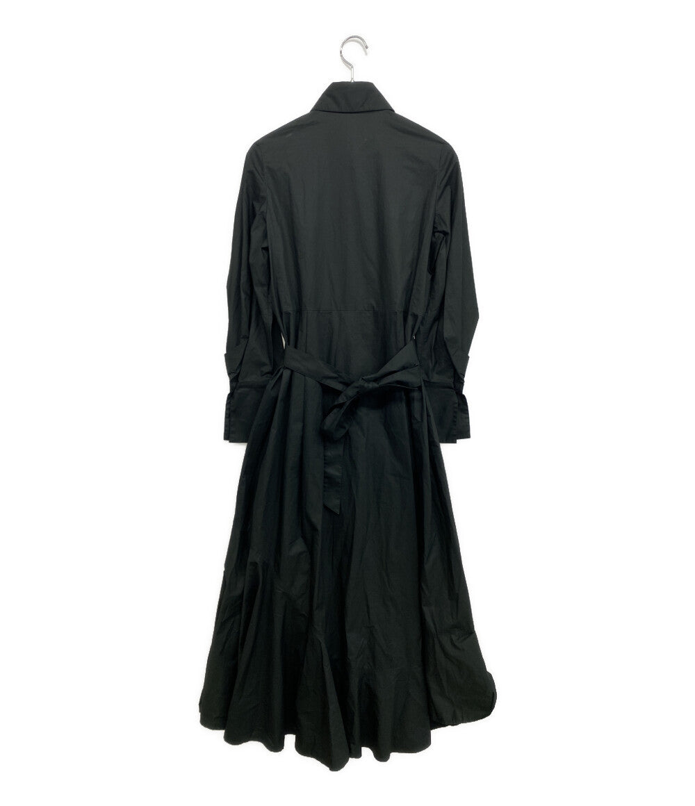 Kei Shirahata ケイシラハタ 長袖ワンピース ブラック 16WF0201012 レディース SIZE 1
