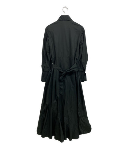 Kei Shirahata ケイシラハタ 長袖ワンピース ブラック 16WF0201012 レディース SIZE 1
