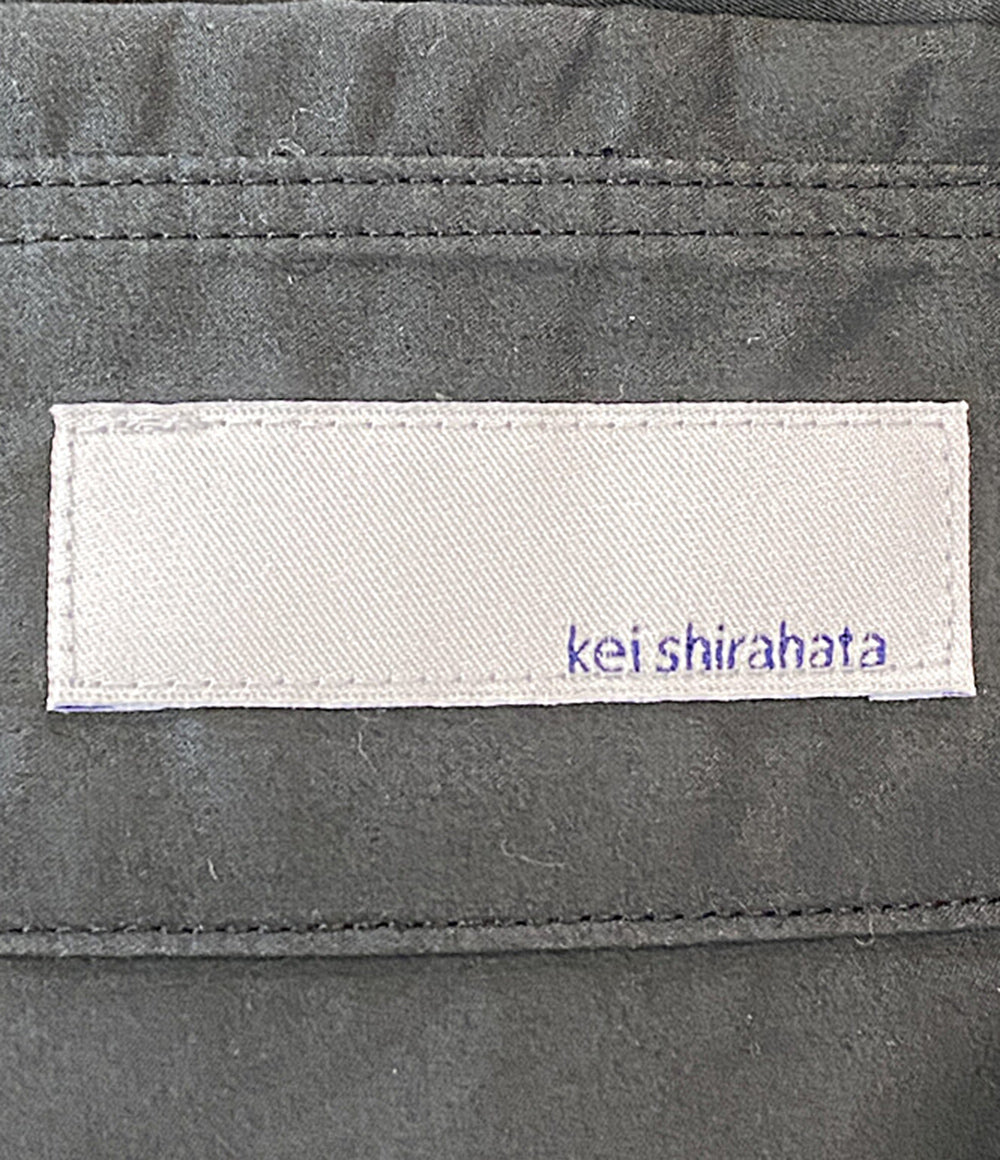 Kei Shirahata ケイシラハタ 長袖ワンピース ブラック 16WF0201012 レディース SIZE 1