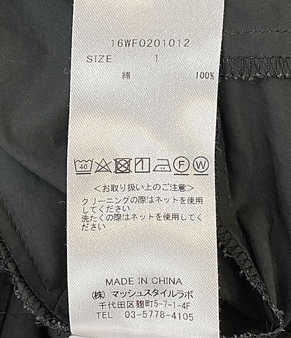 Kei Shirahata ケイシラハタ 長袖ワンピース ブラック 16WF0201012 レディース SIZE 1