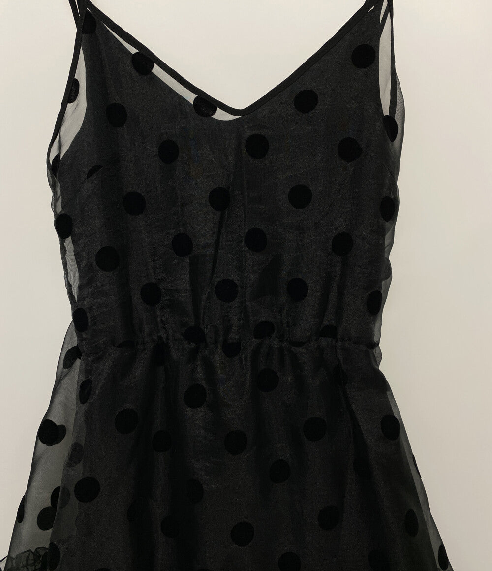 CO／TE コート キャミワンピース ドット インナー付 レディース SIZE 36