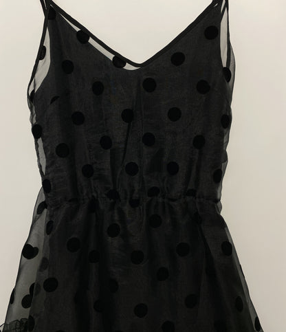 CO／TE コート キャミワンピース ドット インナー付 レディース SIZE 36