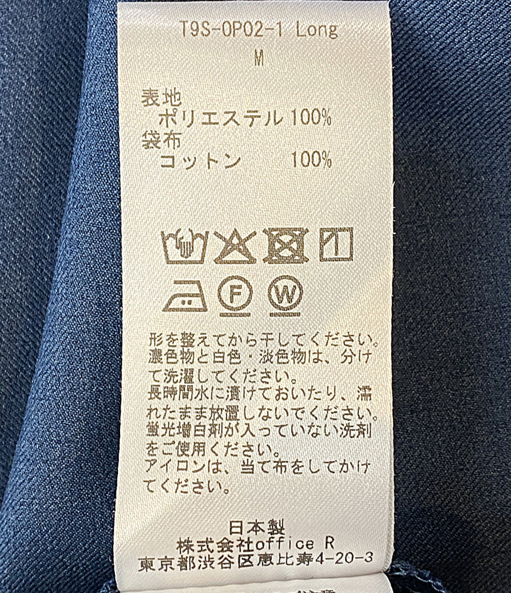 美品 THE 9 SHOP ザナインショップ 半袖ワンピース ブルー T9S-OP02-1 レディース SIZE M