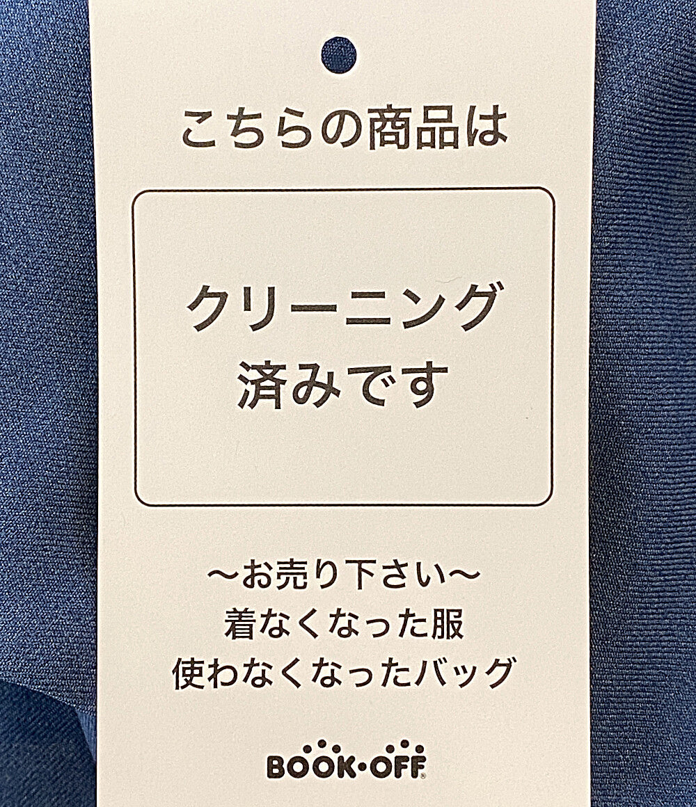 美品 THE 9 SHOP ザナインショップ 半袖ワンピース ブルー T9S-OP02-1 レディース SIZE M