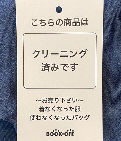 美品 THE 9 SHOP ザナインショップ 半袖ワンピース ブルー T9S-OP02-1 レディース SIZE M