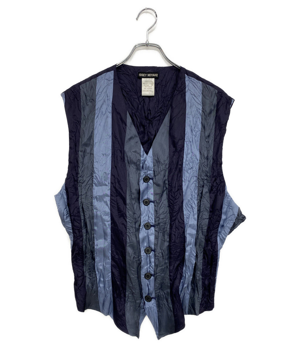 TAGLIATORE ベスト ウール混 ネイビー 18UIG063 メンズ SIZE 48