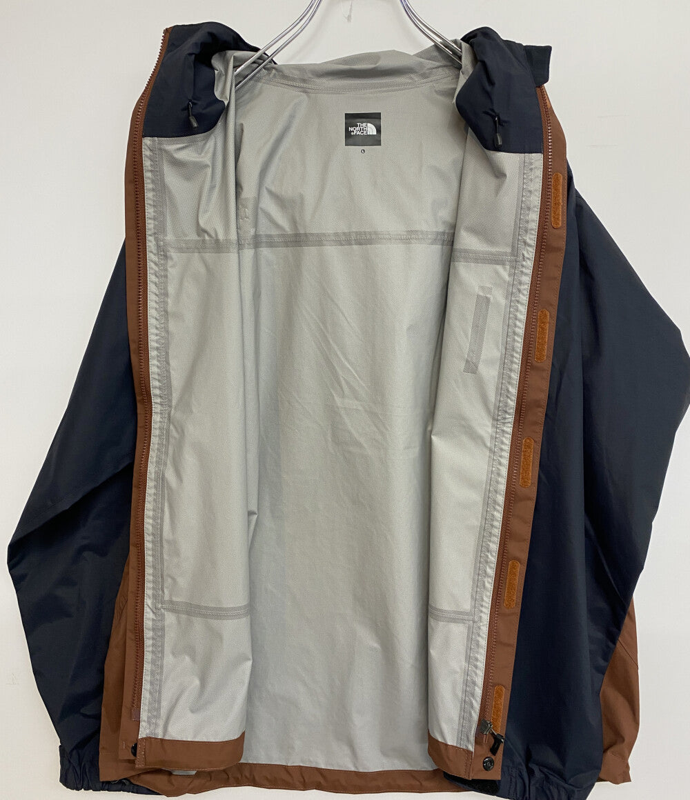 美品 THE NORTH FACE ナイロンジャケット ハードシェル ドットショット NP61930 ブラウン メンズ SIZE L ザ・ノースフェイス