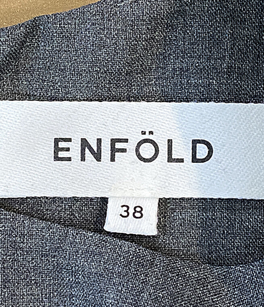 美品 ENFOLD ノースリーブワンピース 300CS233-1440 レディース SIZE 38 エンフォルド