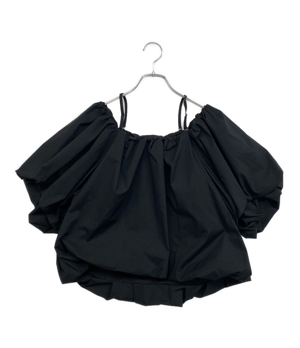 styling/ スタイリング/ 半袖ブラウス ブラック オフショルダー 16WFB251033 レディース SIZE F