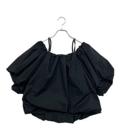 styling/ スタイリング/ 半袖ブラウス ブラック オフショルダー 16WFB251033 レディース SIZE F