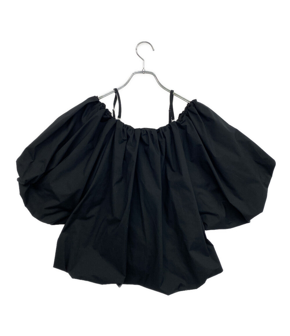 styling/ スタイリング/ 半袖ブラウス ブラック オフショルダー 16WFB251033 レディース SIZE F