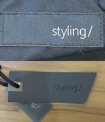 styling/ スタイリング/ 半袖ブラウス ブラック オフショルダー 16WFB251033 レディース SIZE F