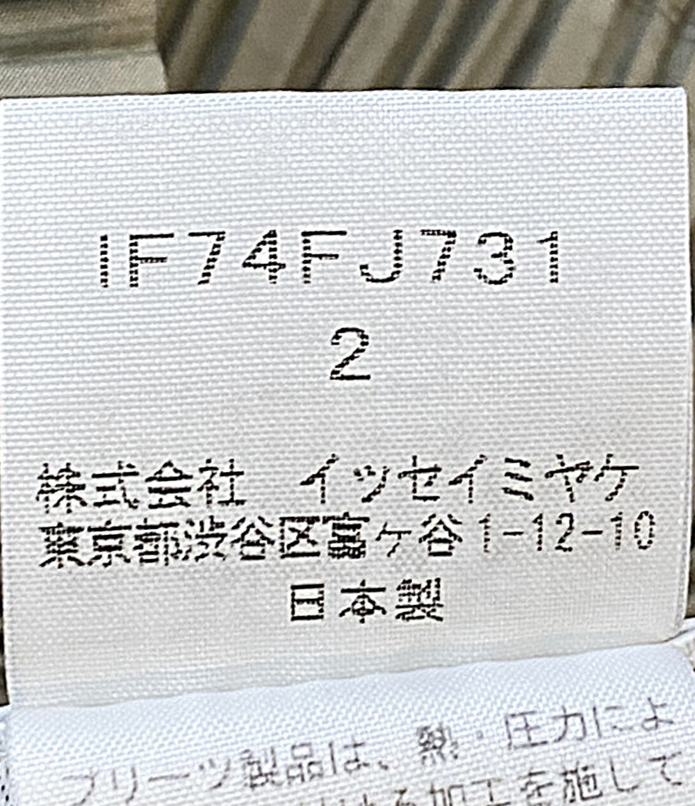 ISSEY MIYAKE FETE フェット ブラウス 立体プリーツ 変形 ノースリーブ