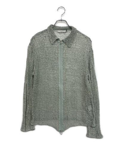 AMOMENTO アモーメント 長袖ニット ライトグリーン AM23SSＭ05SH メンズ SIZE M