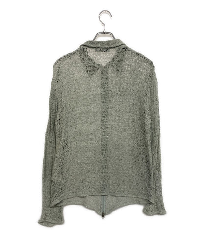 AMOMENTO アモーメント 長袖ニット ライトグリーン AM23SSＭ05SH メンズ SIZE M