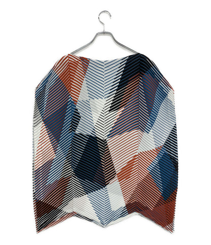 美品 A-POC ABLE ISSEY MIYAKE エイポックエイブル カットソー AT53FJ050 RED-HUED 25AW レディース SIZE 1 イッセイミヤケ