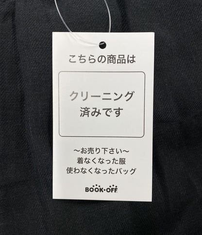 The CLASIK ザクラシック リネンパンツ ブラック ワイド メンズ SIZE 48