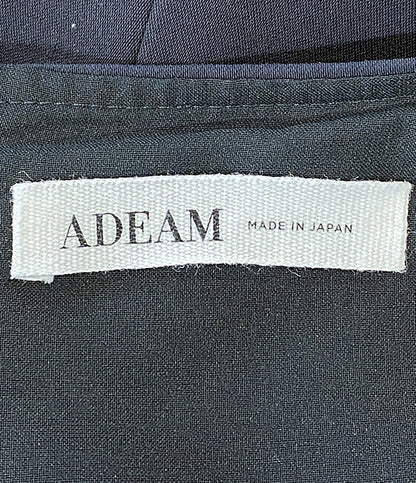美品 ADEAM ノースリーブワンピース Chamber Dress 24SS 43138 AR00E13PR レディース SIZE 4 アディアム