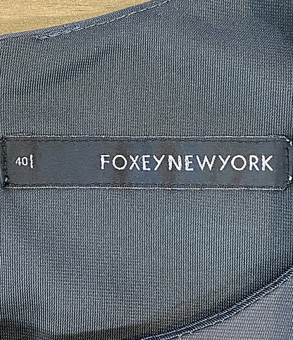 FOXEY NEWYORK ノースリーブワンピース 26608-ATKAZ18 レディース SIZE 40 フォクシー ニューヨーク