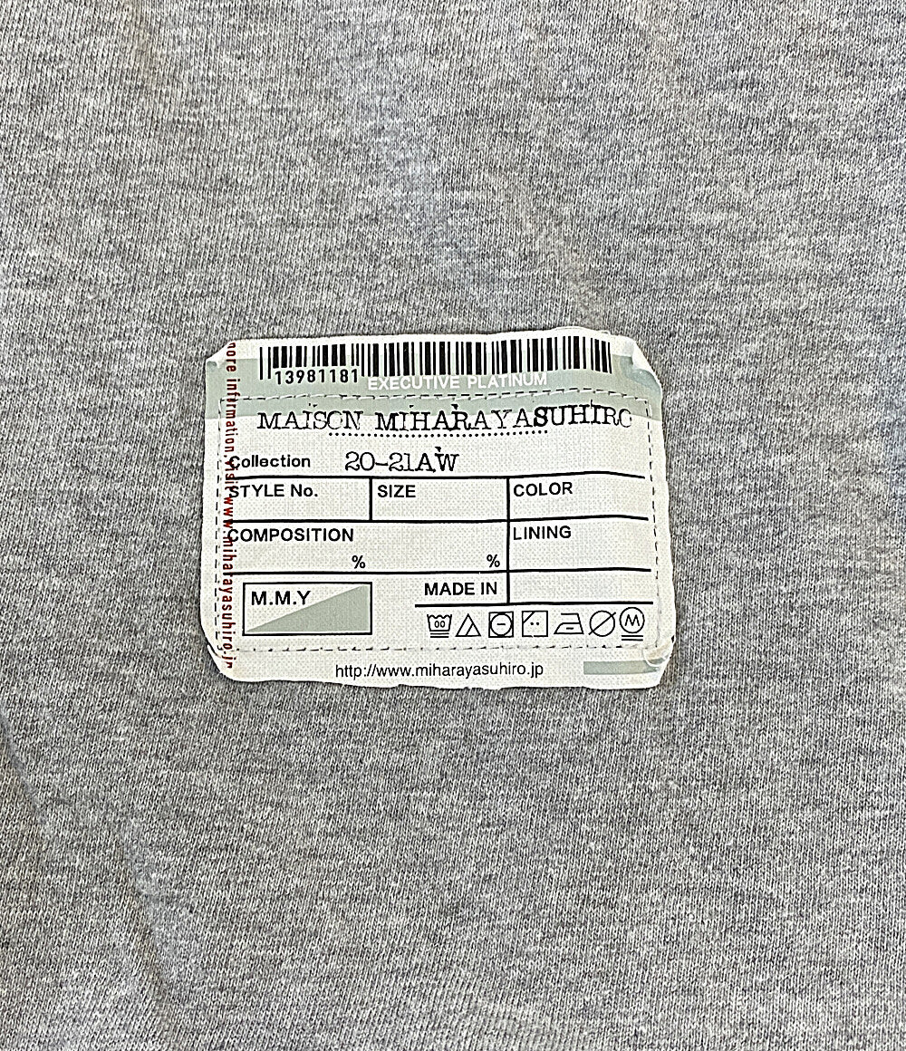 MIHARA YASUHIRO 半袖ワンピース グレー レース B05DR592 レディース SIZE F ミハラヤスヒロ