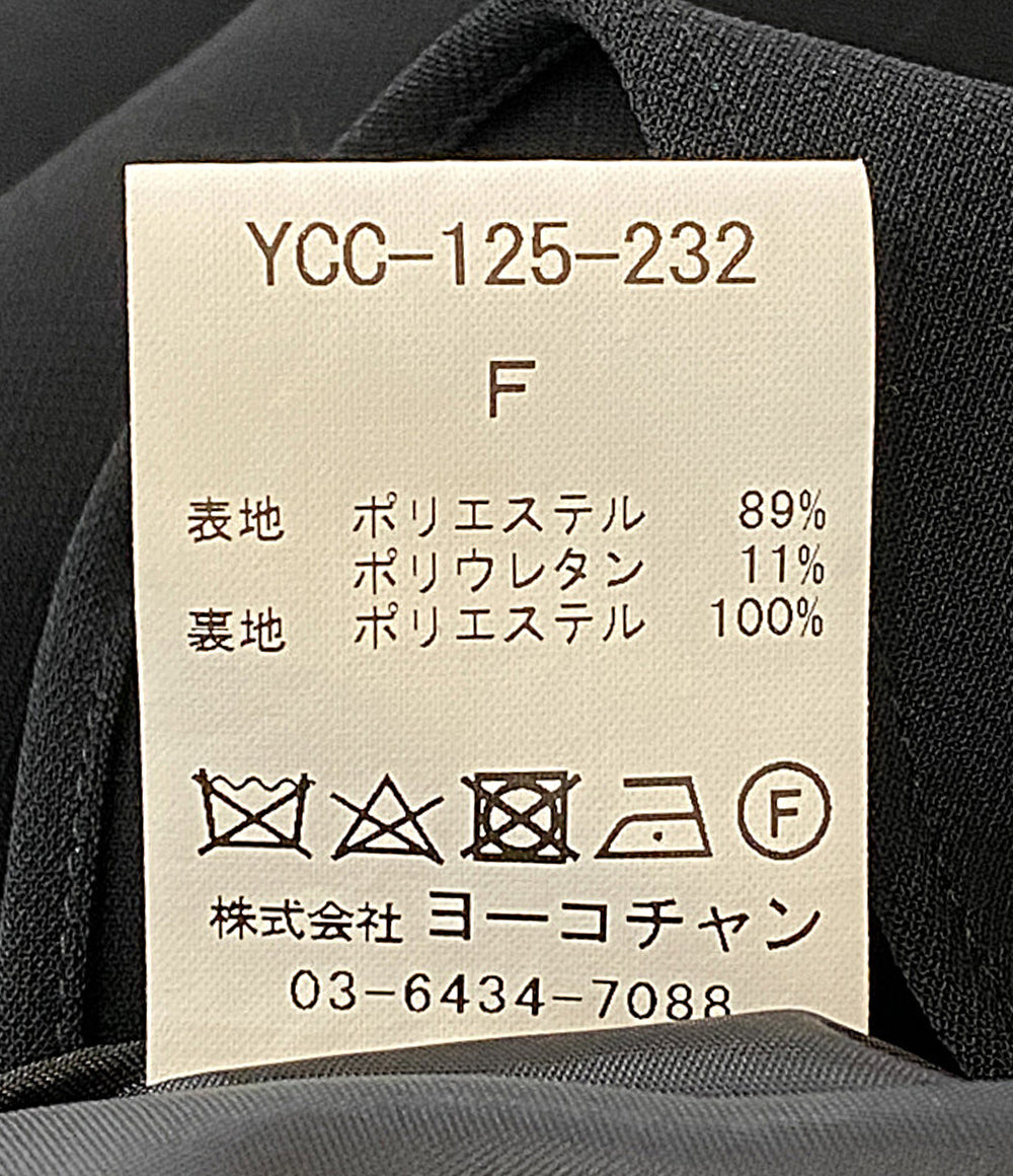 YOKO CHAN フロントラッセルコート YCC-125-232 26AW レディース SIZE F ヨーコチャン